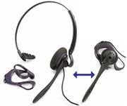 H141N Duoset headset w/noise cancelling feature 