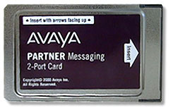 Avaya Partner PCMCIA Voicemail Card (2x4) rel 3 